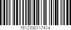 Código de barras (EAN, GTIN, SKU, ISBN): '7612330117414'