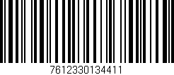 Código de barras (EAN, GTIN, SKU, ISBN): '7612330134411'