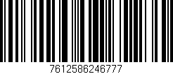 Código de barras (EAN, GTIN, SKU, ISBN): '7612586246777'