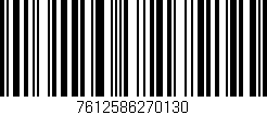 Código de barras (EAN, GTIN, SKU, ISBN): '7612586270130'