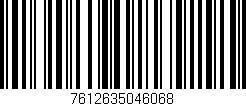 Código de barras (EAN, GTIN, SKU, ISBN): '7612635046068'