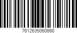 Código de barras (EAN, GTIN, SKU, ISBN): '7612635060880'