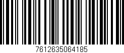 Código de barras (EAN, GTIN, SKU, ISBN): '7612635064185'