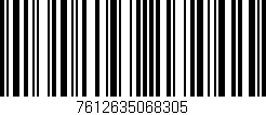 Código de barras (EAN, GTIN, SKU, ISBN): '7612635068305'