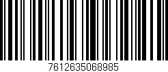 Código de barras (EAN, GTIN, SKU, ISBN): '7612635068985'