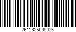 Código de barras (EAN, GTIN, SKU, ISBN): '7612635089935'