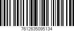 Código de barras (EAN, GTIN, SKU, ISBN): '7612635095134'