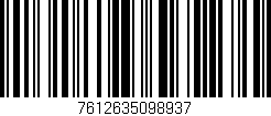 Código de barras (EAN, GTIN, SKU, ISBN): '7612635098937'