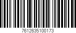 Código de barras (EAN, GTIN, SKU, ISBN): '7612635100173'