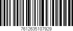 Código de barras (EAN, GTIN, SKU, ISBN): '7612635107929'