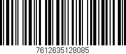 Código de barras (EAN, GTIN, SKU, ISBN): '7612635128085'