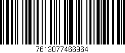 Código de barras (EAN, GTIN, SKU, ISBN): '7613077466964'