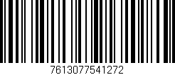 Código de barras (EAN, GTIN, SKU, ISBN): '7613077541272'