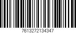 Código de barras (EAN, GTIN, SKU, ISBN): '7613272134347'