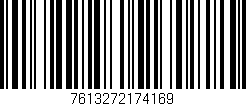 Código de barras (EAN, GTIN, SKU, ISBN): '7613272174169'