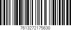 Código de barras (EAN, GTIN, SKU, ISBN): '7613272175630'