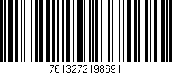 Código de barras (EAN, GTIN, SKU, ISBN): '7613272198691'