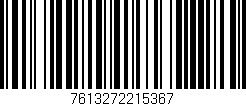 Código de barras (EAN, GTIN, SKU, ISBN): '7613272215367'