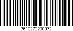 Código de barras (EAN, GTIN, SKU, ISBN): '7613272230872'