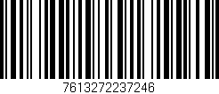 Código de barras (EAN, GTIN, SKU, ISBN): '7613272237246'