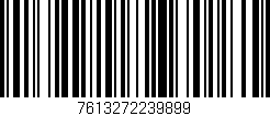 Código de barras (EAN, GTIN, SKU, ISBN): '7613272239899'