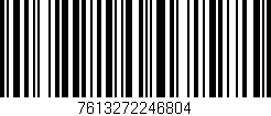 Código de barras (EAN, GTIN, SKU, ISBN): '7613272246804'