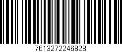 Código de barras (EAN, GTIN, SKU, ISBN): '7613272246828'