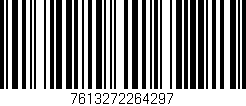 Código de barras (EAN, GTIN, SKU, ISBN): '7613272264297'