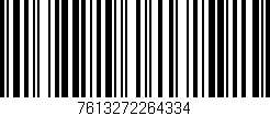 Código de barras (EAN, GTIN, SKU, ISBN): '7613272264334'