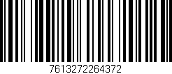 Código de barras (EAN, GTIN, SKU, ISBN): '7613272264372'