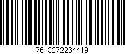 Código de barras (EAN, GTIN, SKU, ISBN): '7613272264419'