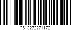 Código de barras (EAN, GTIN, SKU, ISBN): '7613272271172'