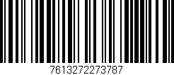 Código de barras (EAN, GTIN, SKU, ISBN): '7613272273787'