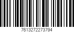 Código de barras (EAN, GTIN, SKU, ISBN): '7613272273794'