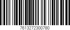 Código de barras (EAN, GTIN, SKU, ISBN): '7613272300780'