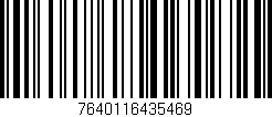 Código de barras (EAN, GTIN, SKU, ISBN): '7640116435469'