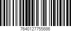 Código de barras (EAN, GTIN, SKU, ISBN): '7640127755686'