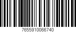 Código de barras (EAN, GTIN, SKU, ISBN): '7655910066740'