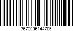 Código de barras (EAN, GTIN, SKU, ISBN): '7673096144786'