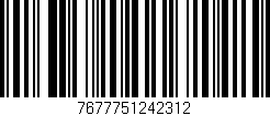 Código de barras (EAN, GTIN, SKU, ISBN): '7677751242312'