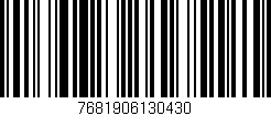 Código de barras (EAN, GTIN, SKU, ISBN): '7681906130430'