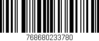 Código de barras (EAN, GTIN, SKU, ISBN): '768680233780'