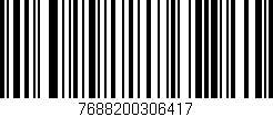 Código de barras (EAN, GTIN, SKU, ISBN): '7688200306417'