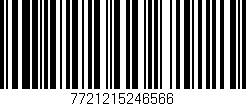 Código de barras (EAN, GTIN, SKU, ISBN): '7721215246566'