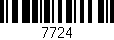 Código de barras (EAN, GTIN, SKU, ISBN): '7724'