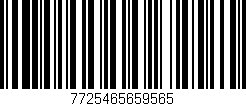 Código de barras (EAN, GTIN, SKU, ISBN): '7725465659565'