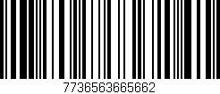 Código de barras (EAN, GTIN, SKU, ISBN): '7736563665662'