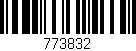 Código de barras (EAN, GTIN, SKU, ISBN): '773832'