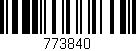 Código de barras (EAN, GTIN, SKU, ISBN): '773840'