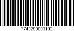 Código de barras (EAN, GTIN, SKU, ISBN): '7743298889102'